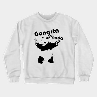 Gangsta panda Crewneck Sweatshirt